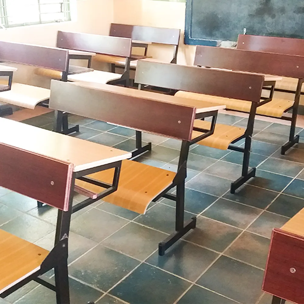 School Desk and Bench